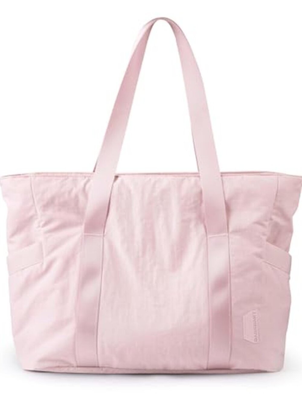 Large Tote Bag with Yoga Mat Buckle for Gym or Work, Nylon